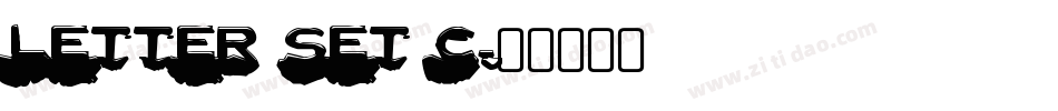 Letter Set C字体转换